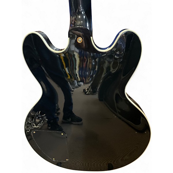 Used Gibson BB King Signature Lucille Black and Gold Hollow Body Electric Guitar