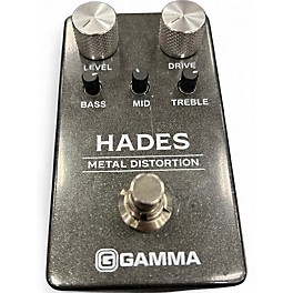Used GAMMA HADES METAL DISTORTION Effect Pedal