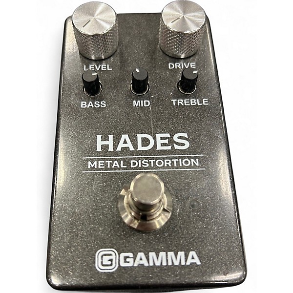 Used GAMMA HADES METAL DISTORTION Effect Pedal