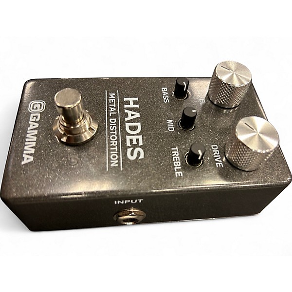 Used GAMMA HADES METAL DISTORTION Effect Pedal