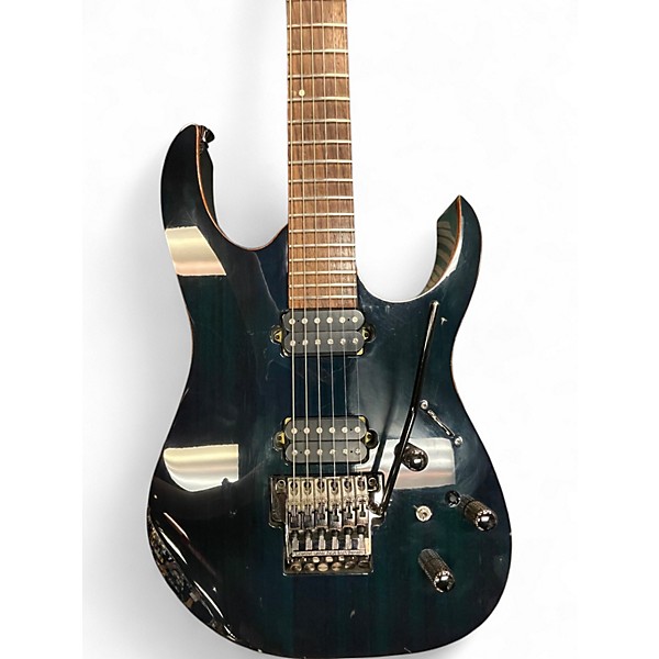 Used Ibanez RG2020X Black Solid Body Electric Guitar