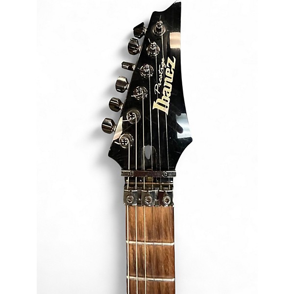 Used Ibanez RG2020X Black Solid Body Electric Guitar