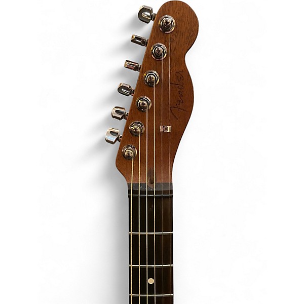 Used Fender American Acoustasonic Telecaster Black Acoustic Electric Guitar