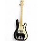 Used Fender American Special Precision Bass Black Electric Bass Guitar thumbnail