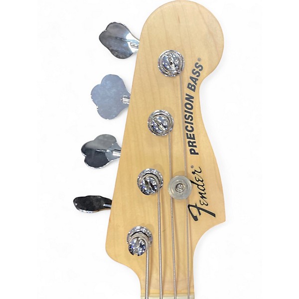 Used Fender American Special Precision Bass Black Electric Bass Guitar