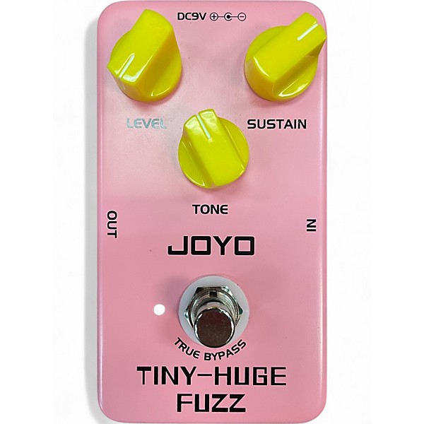 Used Joyo TINY HUGE FUZZ Effect Pedal