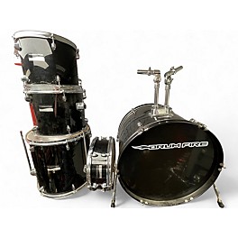 Used Drum Fire 5 Piece DK7500 Black Drum Kit