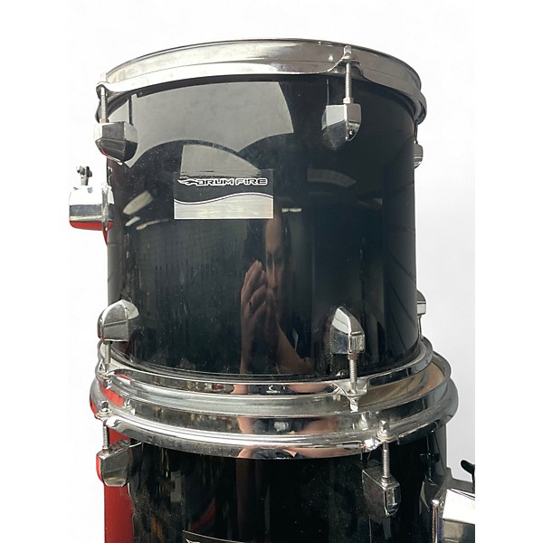 Used Drum Fire 5 Piece DK7500 Black Drum Kit