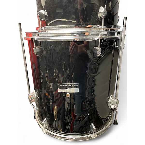 Used Drum Fire 5 Piece DK7500 Black Drum Kit