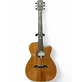 Used Alvarez FYM74CE Natural Acoustic Electric Guitar