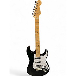 Used Fender American Professional Stratocaster SSS Black and White Solid Body Electric Guitar