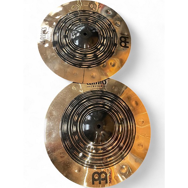 Used MEINL 14in Classics Custom Dual Hi Hat Cymbal