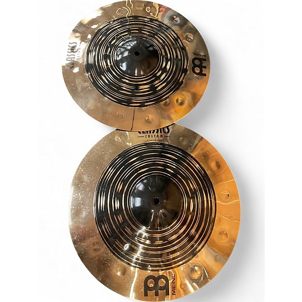 Used MEINL 14in Classics Custom Dual Hi Hat Cymbal