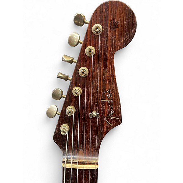 Used 2023 Fender 59 Custom Shop Chicago Special Stratocaster Heavy Relic Champagne Sparkle Solid Body Electric Guitar