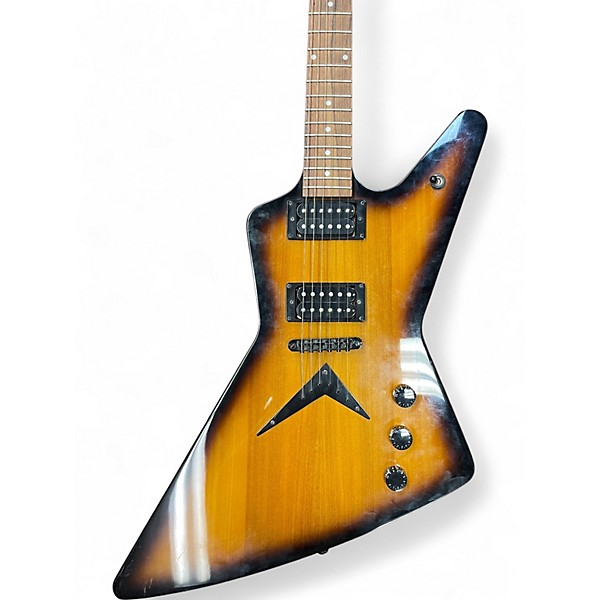 Used Dean Z-X 2 Color Sunburst Solid Body Electric Guitar 2