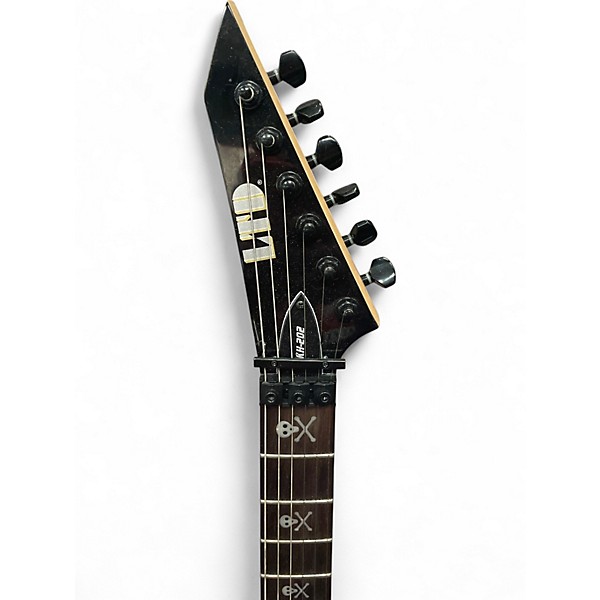 Used ESP KH202 Kirk Hammett Signature Black Solid Body Electric Guitar