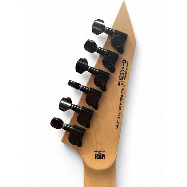 Used ESP KH202 Kirk Hammett Signature Black Solid Body Electric Guitar