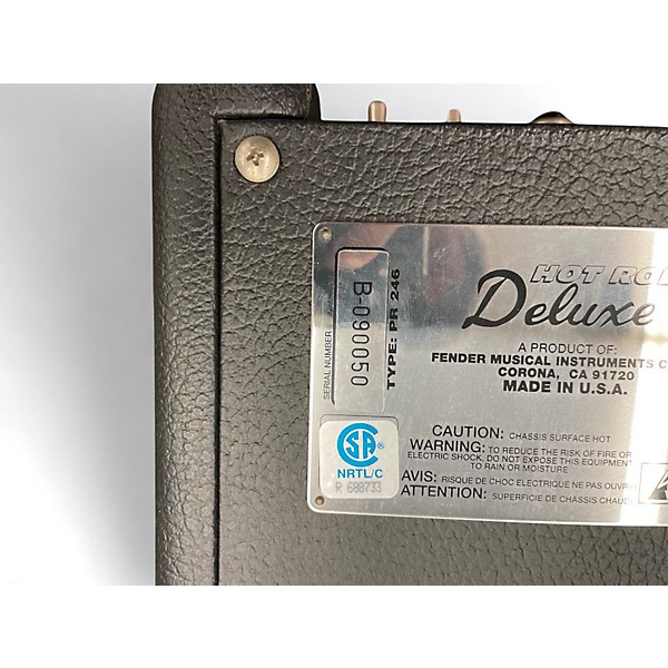 Used Fender Hot Rod Deluxe 40W 1x12 Tube Guitar Combo Amp