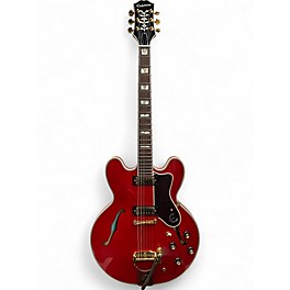 Used Epiphone e212tv 150th anniversary sheraton Cherry Hollow Body Electric Guitar