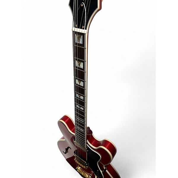 Used Epiphone e212tv 150th anniversary sheraton Cherry Hollow Body Electric Guitar