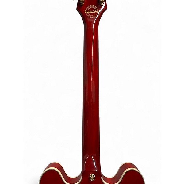 Used Epiphone e212tv 150th anniversary sheraton Cherry Hollow Body Electric Guitar