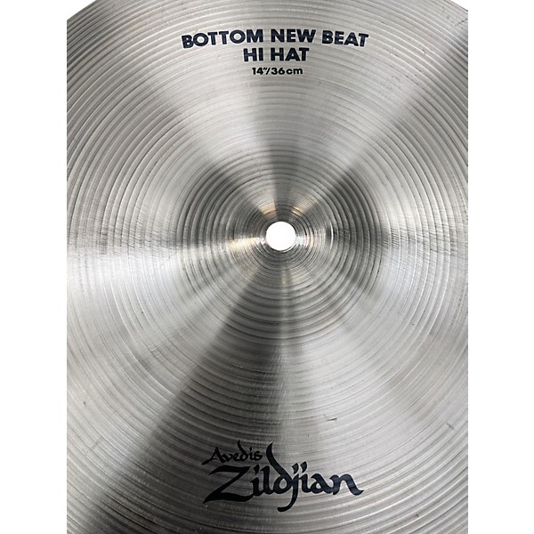 Used Zildjian 14in New Beat Hi Hat Bottom Cymbal