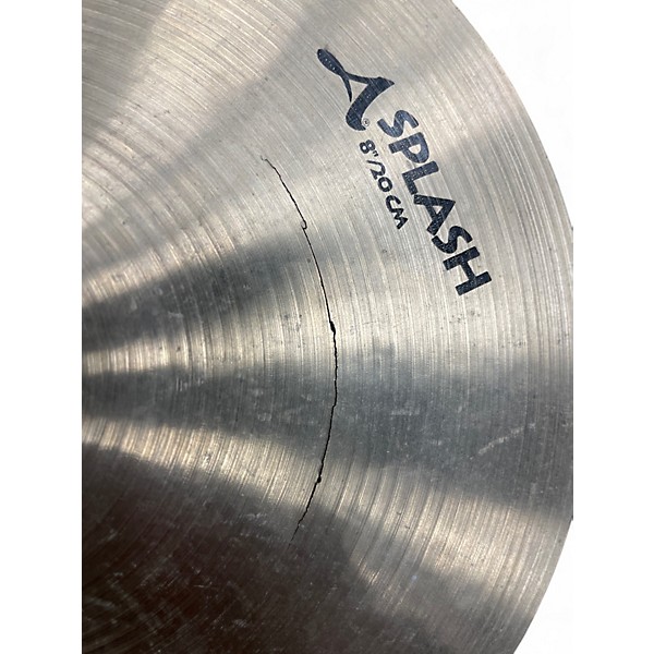 Used Zildjian 8in A Series Splash Cymbal