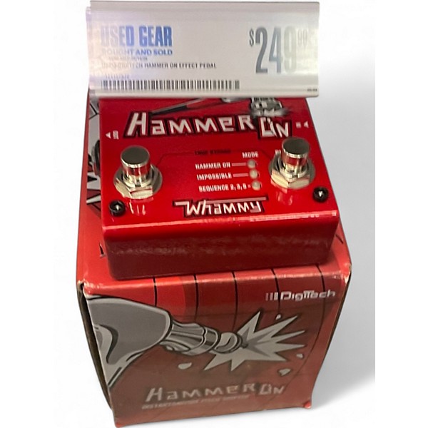 Used DigiTech HAMMER ON Effect Pedal