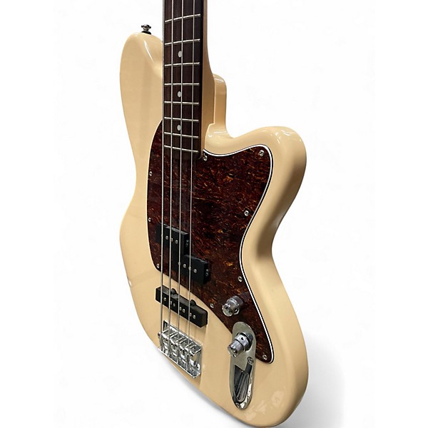 Used Ibanez TMB100 Cream Electric Bass Guitar