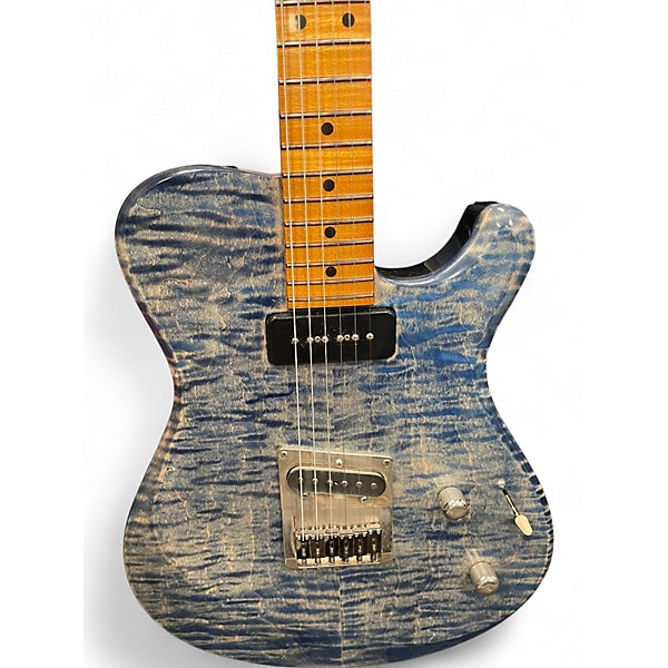 Used Knaggs Choptank HT tele Winter Solstice Smokeburst Solid Body Electric Guitar