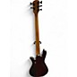 Used Spector NS Pulse 2 Trans Red Electric Bass Guitar