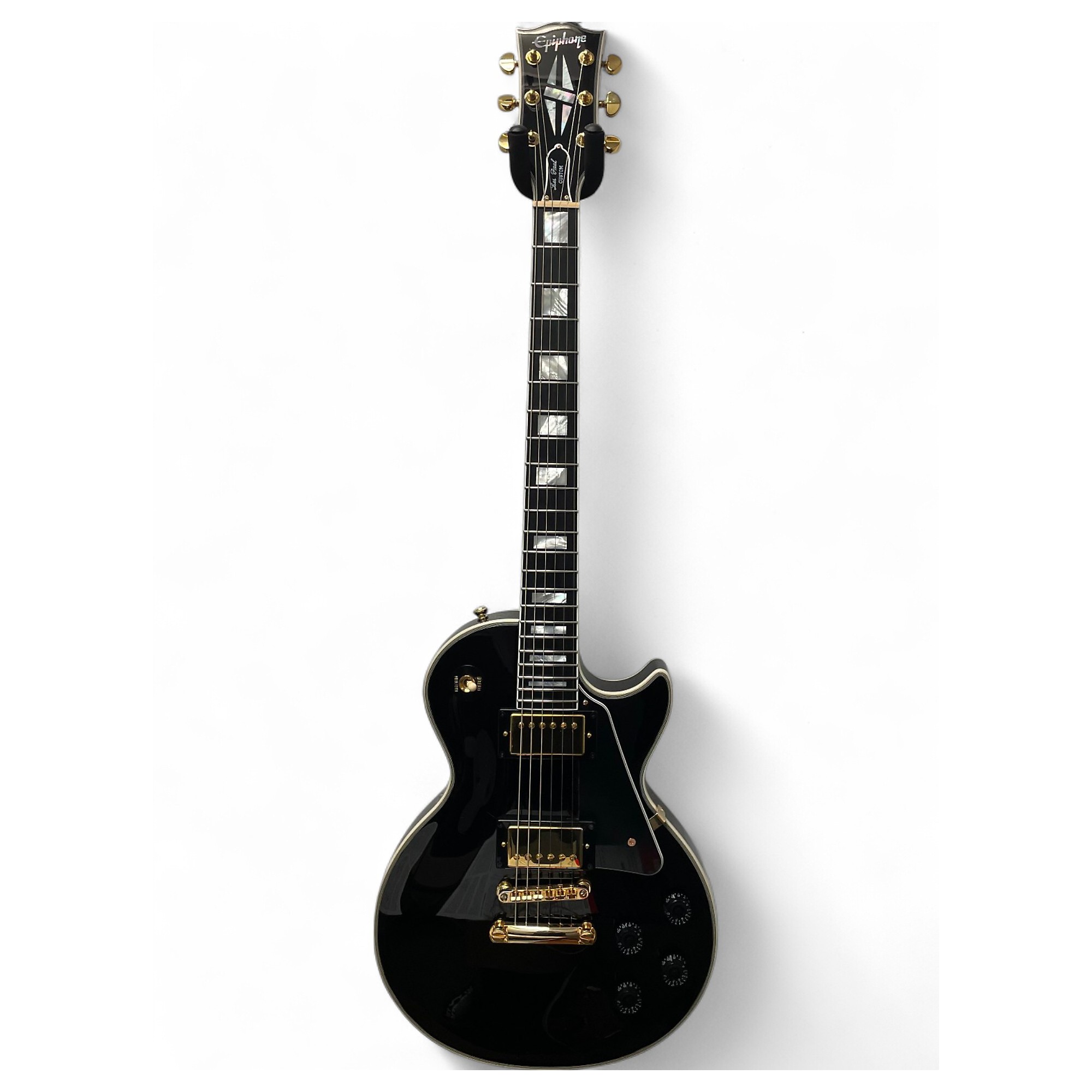 Used 2024 Epiphone Inspired by Gibson Les Paul Custom Black