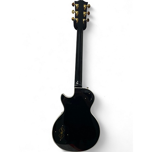 Used 2024 Epiphone Inspired by Gibson Les Paul Custom Black Solid Body Electric Guitar