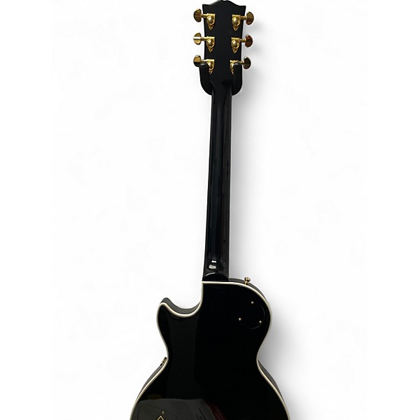 Used 2024 Epiphone Inspired by Gibson Les Paul Custom Black Solid Body Electric Guitar