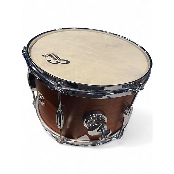 Used Firehouse Drums 3 Piece walnut downbeat Walnut Drum Kit