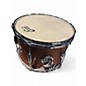 Used Firehouse Drums 3 Piece walnut downbeat Walnut Drum Kit