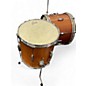 Used Firehouse Drums 3 Piece walnut downbeat Walnut Drum Kit