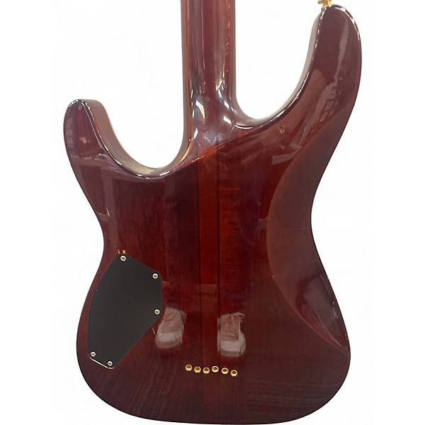 Used Schecter Guitar Research DIAMOND SERIES C-1 CLASSIC Rootbeer Solid Body Electric Guitar