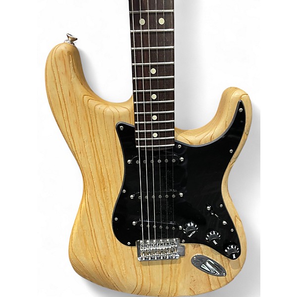 Used Fender Limited Edition Sandblasted Stratocaster Natural Solid Body Electric Guitar