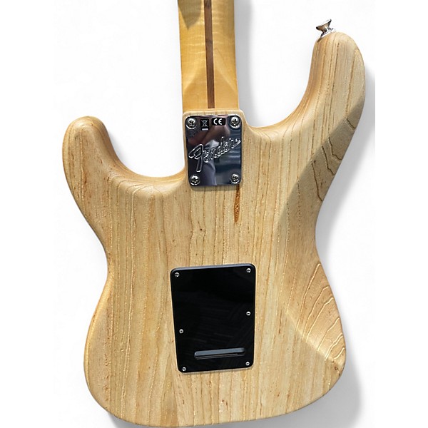 Used Fender Limited Edition Sandblasted Stratocaster Natural Solid Body Electric Guitar