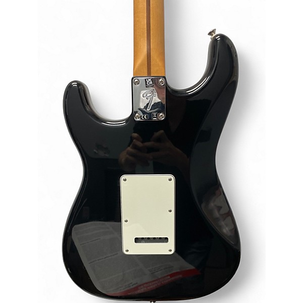 Used Fender 70th anniversary strat Black Solid Body Electric Guitar