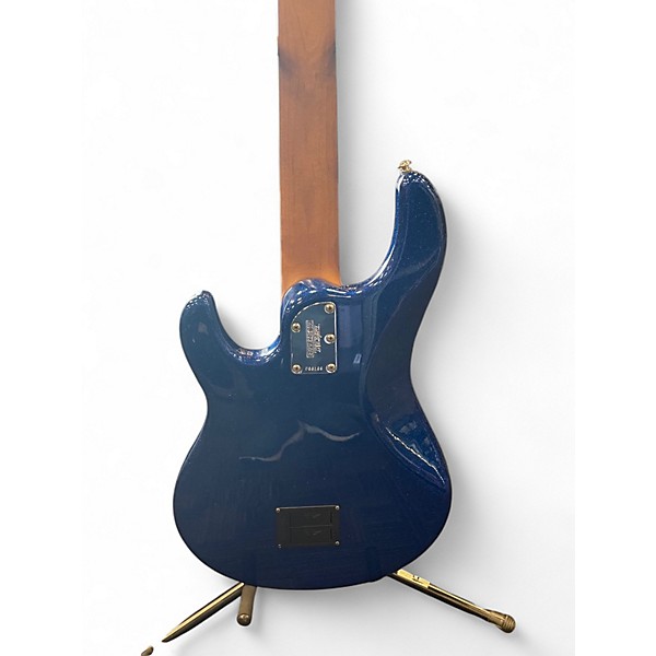 Used Ernie Ball Music Man StingRay 5 Special H TEKTONIC BLUE Electric Bass Guitar