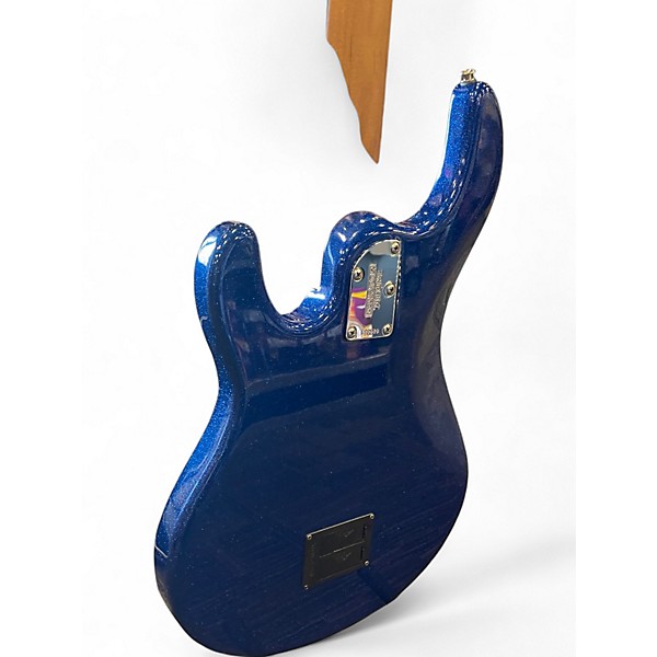 Used Ernie Ball Music Man StingRay 5 Special H TEKTONIC BLUE Electric Bass Guitar