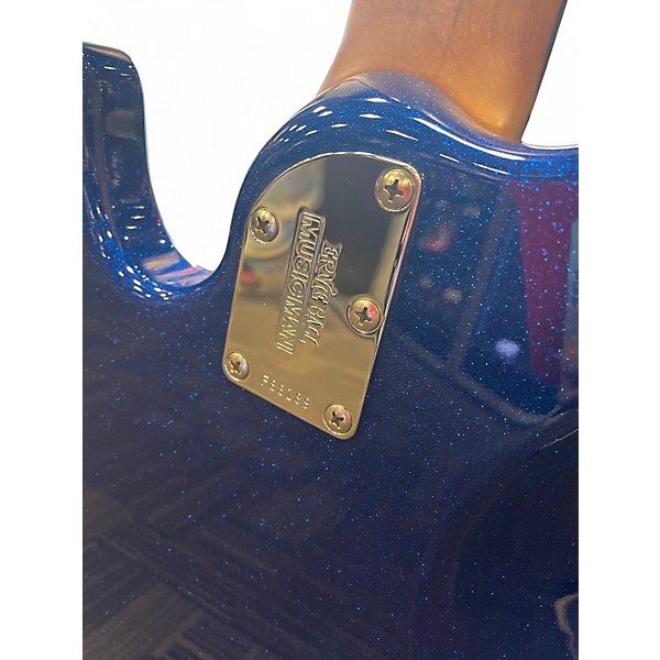 Used Ernie Ball Music Man StingRay 5 Special H TEKTONIC BLUE Electric Bass Guitar