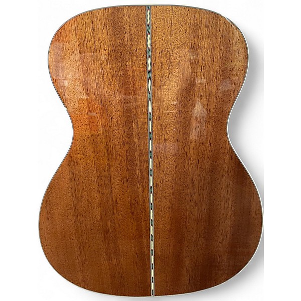 Used Fender Paramount PO-220E Natural Acoustic Electric Guitar