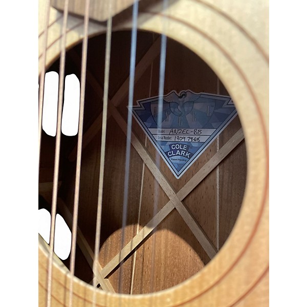 Used Cole Clark AN2ECBB Natural Acoustic Electric Guitar