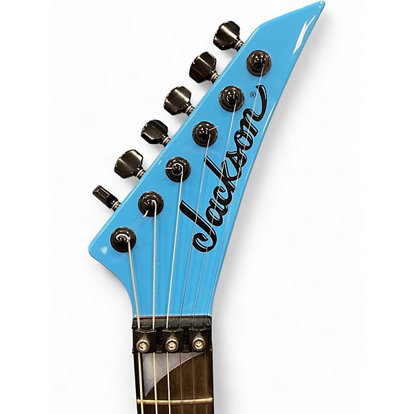 Used 2022 Jackson American Series SL3 Rivieria Blue Solid Body Electric Guitar