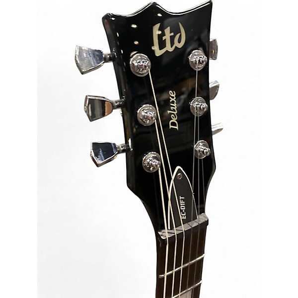 Used ESP LTD EC01FT Black Solid Body Electric Guitar