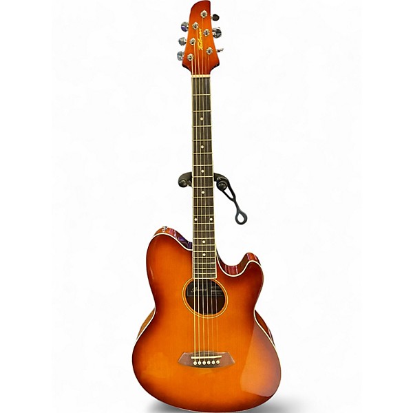 Used Ibanez TCY10E Talman VIOLIN BURST Acoustic Electric Guitar