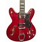 Used Hagstrom Viking Deluxe 12 Red Hollow Body Electric Guitar